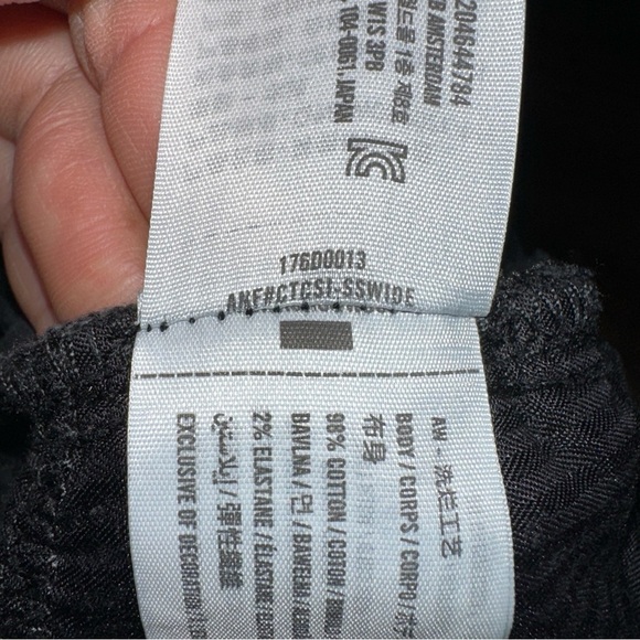 Abercrombie & Fitch Jeans Mens 32x32 Black Athletic Slim Distressed Denim Y2K - Picture 11 of 13